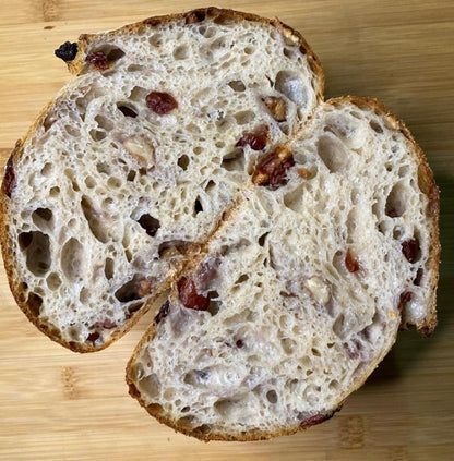Cranberry Walnut Sourdough