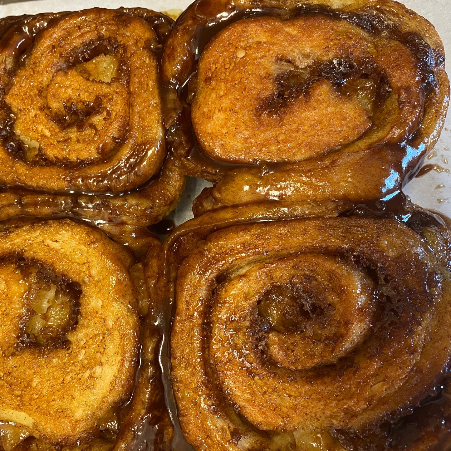 Sourdough Apples and Cinnamon Buns