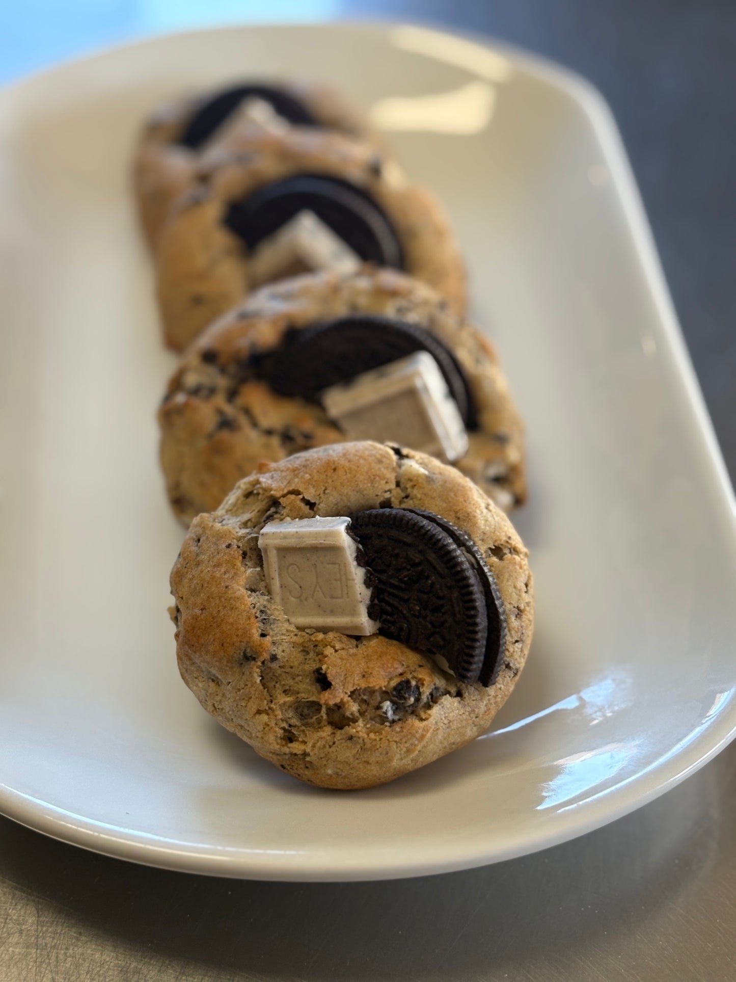 Sourdough Cookies & Cream Cookies