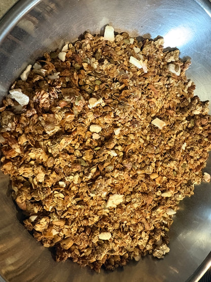 Sourdough Granola ( flavours change) - 350 grams Apples & Cinnamon