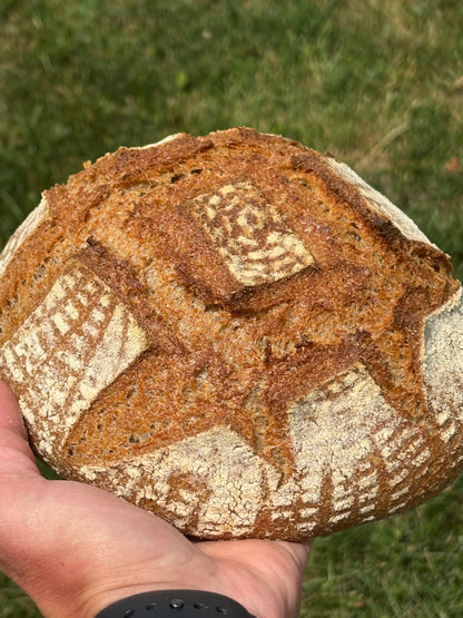 Organic Fresh Milled Marquis Sourdough