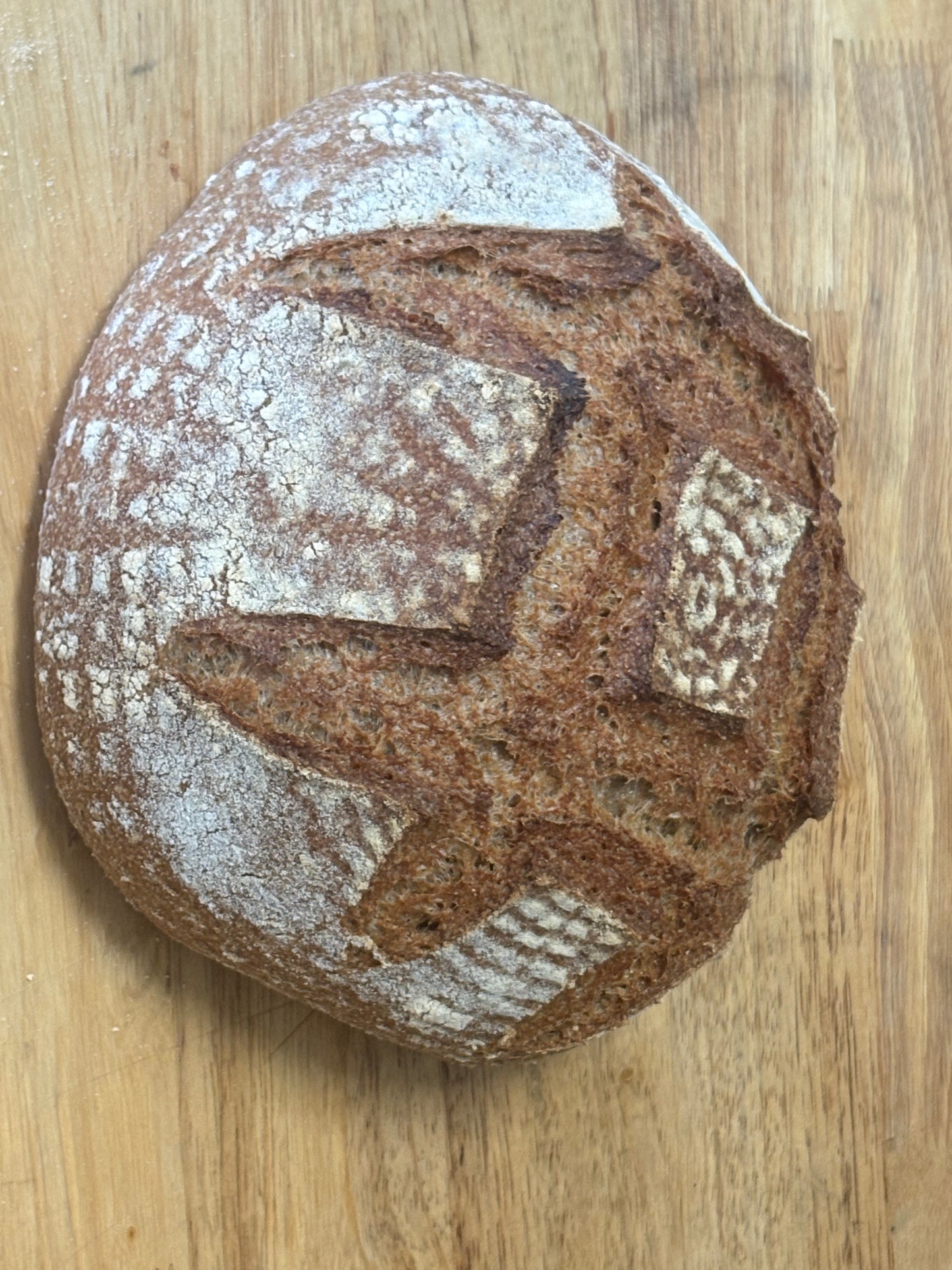 Organic Fresh Milled Marquis Sourdough