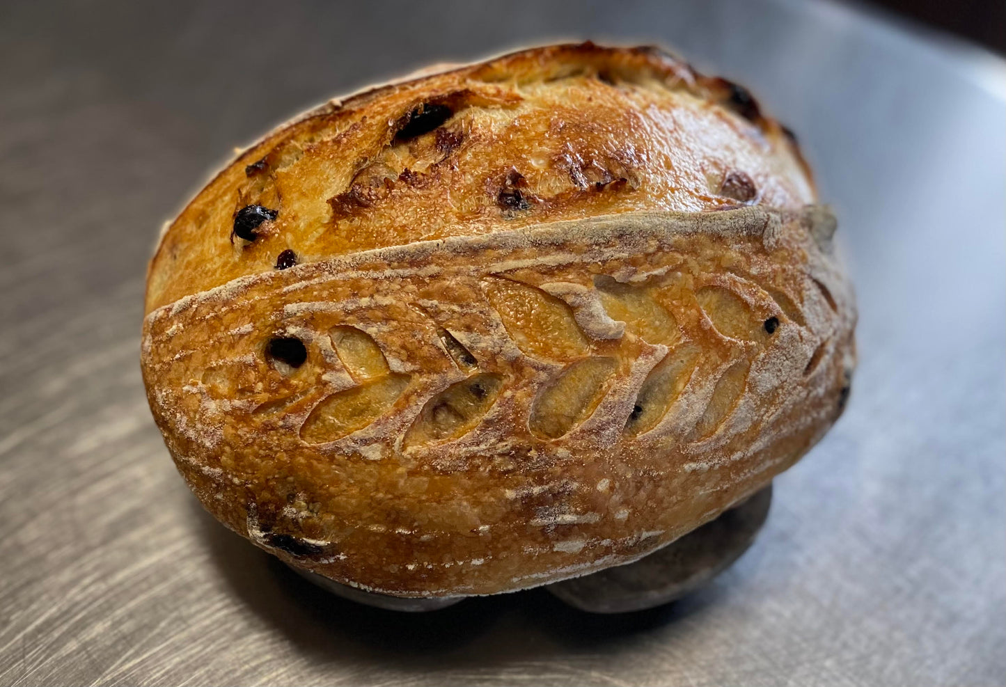 Blueberry Lemon Sourdough Bread