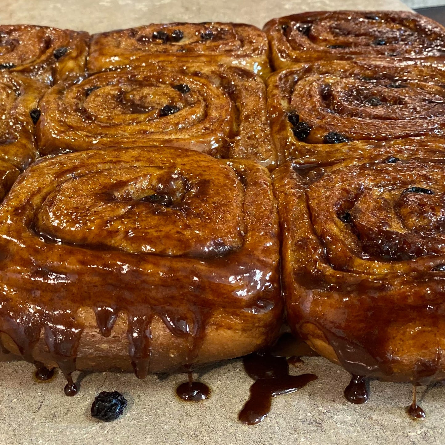 Sourdough Cinnamon Buns - 1/2 dozen